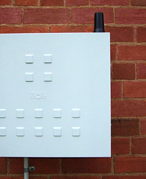 External mesh smart meter antenna