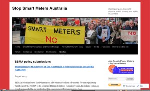 SSMA site screen capture